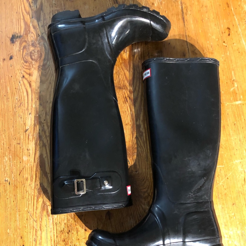 Black Hunter Rain boots